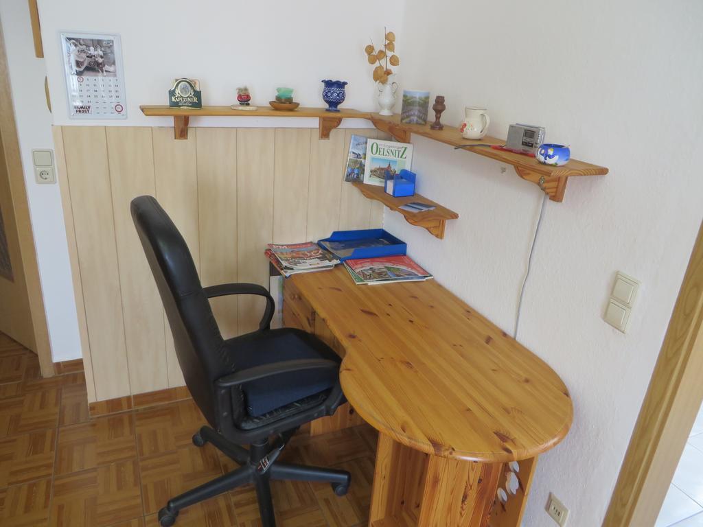 Ferienwohnung Zahn Oelsnitz  Dış mekan fotoğraf
